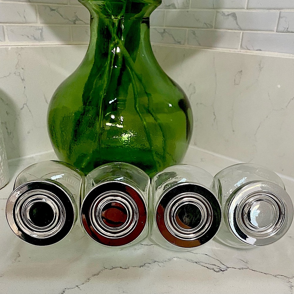 Adorable storage jars w/ lids - Picture 3 of 5
